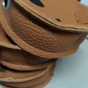 3 x Durable Fauz Leather Dog Poop Bag Dispenser With O Ring