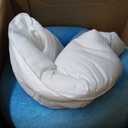 2 inch Gel Memory Foam and 2 inch Cooling Pillow Top Mattress Pad Cover - WHITE - Twin XL