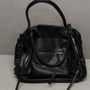 Women's Large Tote Bag City Tote Bag Purse with Zipper Women Vegan Leather Hobo Handbags with Adjustable Strap (Black)