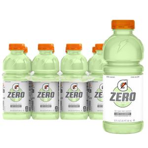 Gatorade Zero, Zero Sugar Sports Drink, Lime Cucumber, 20 fl oz Bottles (8 Pack), Electrolytes for Rehydration (BBD Jun 11/26)