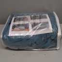 H.VERSAILTEX Real Velvet Plush 3 Piece Stretch Sofa Covers Couch Covers for 2 Cushion Couch Sofa Slipcovers Width Up to 90 Inch Feature Thick Soft Stay in Place (Large Sofa, Peacock Blue)