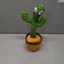 Cactus Baby Toy Talking Dancing Singing Adjustable Volume, Baby Girl for 1 Year Old, Infant Toys for 0-6 6-12 Months Stocking Stuffers