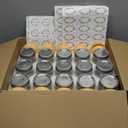 30 Pack 8oz Mason Jars with Lids,Half Pint Canning Jars,Small Glass Canning Jars,Samll Mason Jars for Jam, Honey,Candy,Spice