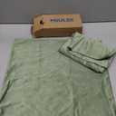 MIULEE Velvet Throw Pillow Covers 18x18 Inch, Pack of 2 - Sage Green, Soft Solid Decorative Pillow Covers Square Cushion Cases Farmhouse Modern Home Decor for Spring Couch Sofa Bedroom Living Room