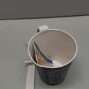 Yair Emanuel Natla Hand Washing Cup with Matching Towel for Netilat Yadayim Melamine - Jewish Judaica Gift (Flowers NYOTT-4)