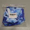 Enlifety 8-18T Girls 3 Piece Tankini Swimsuit Racerback Bathing Suit with Shorts & Briefs (12-13 Years, Blue Marble)