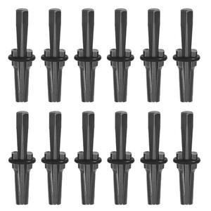 10 Pack 5/8" Wedge and Feather Shims Set Concrete Rock Stone Splitter Hand Tools for Rock, Stone, Concrete, Marble, Granite Rock Splitting Wedges