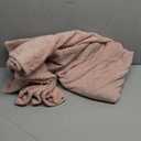 NEWCOSPLAY Super Soft Twin Blanket Dusty Pink Premium Silky Flannel Fleece Leaves Pattern Lightweight Bed Blanket All Season Use (Dusty Pink, Twin(60"x80"))