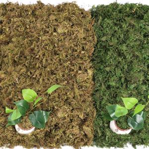 Artificial Moss - 45.86 OZ (2.89LB) - Premium Fake Moss Versatile for Crafts & Dcor - Natural Look, Low Maintenance, Perfect for Fairy Gardens, Terrariums, Wedding Decor & Faux Potted Plants