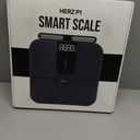 Herz P1 Smart Scale - 8-Electrode Body Composition Scale with Handle | BMI, Body Fat, Muscle Mass, Body Weight Dual-Frequency BIA for Precision Tracking App Tracks 56 Health & Fitness Metrics