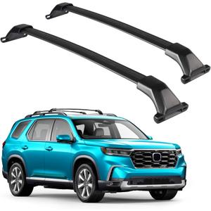 Heavy-Duty Aluminum Roof Rack Cross Bars Compatible with Honda Pilot 2023-2026 Crossbars Rails Cargo Rooftop Bike Snowboard Skiboard Luggage Rack Cargo Carrier