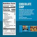 KIND Chewy Granola Bars, Chocolate Chip, Gluten Free, Low Calorie, Healthy Snacks, 10 Count (EXP 06/19/26)