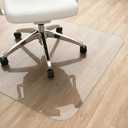 Yecaye Office Chair Mat for Hardwood Floor, 36" x 48" Rolling Chair Mat, 36" x 48" x 0.07''