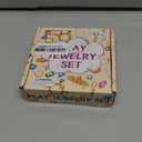 Princess Play Jewelry Set for Little Girls Ages 4-6, Kids Costume Dress Up Jewelry Necklace Bracelet Rings for Toddlers, Childrens Princess Birthday Party Favors Gift 3-5 4 5 6 7 8 Year Old Girl