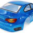 1/10 Scale E92 Style RC LEXAN Body Shell Replacement for Drift Racing Touring On-Road Car Width 200mm with Decal Sheet(Blue), Medium