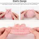 AQOKKA Newborn Receiving Blanket with Bow Hat Mittens Wooden Card Set Wheat-Pattern Newborns Toddler Baby Boy Girl Nursery Swaddle Wrap