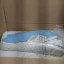 EGO Gel Memory Foam Mattress Topper, 3 Inch Full with Removable Breathable Soft Cover, Cooling Bed Topper for Comfort Body Support & Pressure Relief, CertiPUR-US Certified