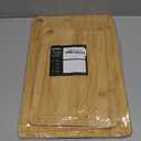 Kitsure Bamboo Cutting Board - Multi-Sizes Wooden Cutting Boards for Kitchen, Convenient Kitchen Essentials with Deep Juice Grooves, Natural Cutting Board for Chopping & Serving, 2 Pack