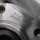 MotorbyMotor 512510 Rear Wheel Bearing and Hub Assembly fits for 2013-2016 Dodge Dart Low-Runout OE Directly Replacement Wheel Hub Bearing Assembly-All Models (1pcs)