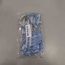 Ribbli Velvet Christmas Tree Bows 24 Pcs Dusty Blue Vintage Wreath Ribbon Bows for Door Garland Home Decor - 5 x 7 Inch, 3/8 Inch Wide