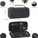 Accessories Bundle for Nintendo Switch 2, 16-in-1: Carrying Case, 2 Screen Protectors, Steering Wheel, Grip for Joycon Controller, Dockable Console Protective Cover Shell, etc. 2025 Switch2 Game Kit