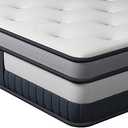 Vesgantti King Mattress 12 Inch Innerspring Multilayer Hybrid King Size Mattress - Ergonomic Design with Memory Foam and Pocket Spring Mattresses King Size - Box Top Series Medium Firm Feel