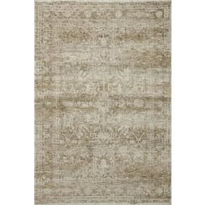 Amber Lewis x Loloi Honora Khaki / Beige 18" x 18" 