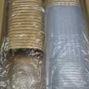 Celel 50 Pack 35 oz Paper Food Containers with Lids, Paper Meal Prep Containers Microwavable and Freezer Use Cardboard Food Concertinas - 50 Bowls 50 Lids