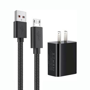 Replacement Fast Charging Charger Braided Cable Compatible with for Kindle Paperwhite, Kindle Fire, Amazon Fire Tablet, Fire 7 HD 8 10 Plus Tablet. (5 Ft Black)