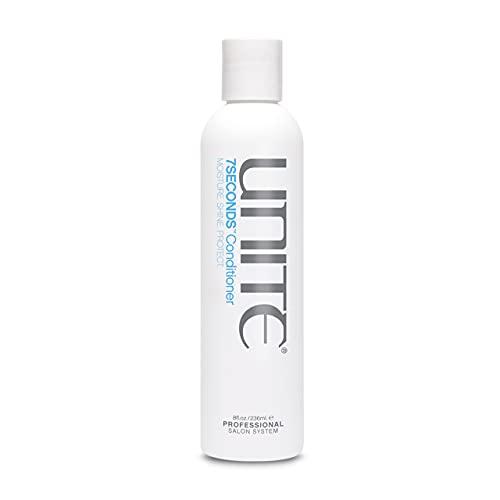 UNITE Hair - 7SECONDS Conditioner Moisture-Enriched, Color-Safe Professional Conditioner Hydrates, Detangles, Protects from UV & Heat Damage, Enhances Shine, Paraben-Free & Sulfate-Free, 8 Fl Oz : Beauty & Personal Care