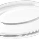 Microwave Glass Splashproof Cover 8-Inch Heat-Resistant Lid for Oven Bowls Reusable Microwave Plate Protector for Even Cooking and Kitchen Use (Transparent)