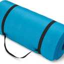 Amazon Basics Extra Thick Exercise Yoga Mat with Carrying Strap