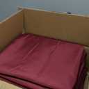 sancua Round Tablecloth 108 Inch Diameter, 8 Pack Burgundy - Circle Polyester Fabric Table Cloth for Chiristmas Party Reception Banquet Birthday, Washable Formal Table Cover (Fit 42-96 Inch Tables)