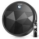 EICOBOT R20 Robot Vacuum Cleaner,Tangle-Free Suction,Quite,Slim, Automatic Self-Charging,298ml Large dustbin, Good for Pet Hair, Hard Floor and Low Pile Carpet, (Grey Black)