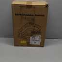 napei Collapsible Baby Bathtub,Baby Bath Tub with Soft Cushion & Thermometer,Baby Bathtub Newborn to Toddler 036 Months,Portable Travel Baby Tub