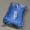 Silicone Air Fryer Liners Rectangle 2 Pack 8.0 Inch Airfryer Liners 8-10 QT Dual Air Fryer Liners Reusable Pot Oven Liner Baking Tray, Air Fryer Basket Silicone Mat Bowl Air Fryer Accessories Kitchen (Blue+Gray)