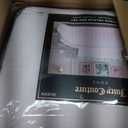 Juicy Couture Jenny Velour Striped Jacquard Queen/Full Size Comforter Bedding Set Ensemble - Pink 3 Piece Set