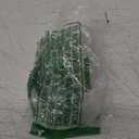 Tommee Tippee Night Time Pacifier, 6-18 Months, Symmetrical Silicone Baglet, BPA-Free Binkies, Glow in The Dark Technology, Blue Rainbow, Pack of 6