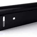 SKYWORLD 22.8 inch Bull Bar Aluminum Alloy Front Bumper License Plate Mount Bracket Holder for Daytime Running Light Offroad LED Light Bar, Black