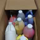 Smallbudi 15 Colors Large Acrylic Paint Set (33.8 oz,1000 ml) Art Painting Bulk Supplies for Multi Surface Canvas Wood Leather Fabric Rock Craft, Non Toxic Paint for Kid & Adult with Pump, Color Wheel, 33.8 Fl Oz