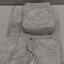 MIULEE Pack of 4 Couch Throw Pillow Covers 20x20 Inch Light Gray Soft Decorative Chenille Pillow Covers Farmhouse Accent Cushion Covers for Boho Home Decor Sofa Bedroom Living Room