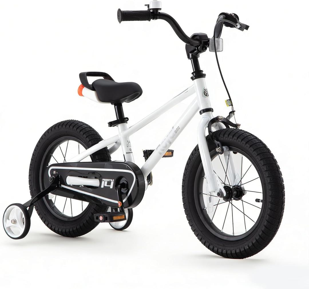 RoyalBaby Kids Bike Freestyle Classic 12 14 16 18 Inch Children Bicycle for Ages 3-10 Years Toddler to Big Kids