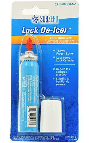 Lock De-Icer & Lubricant, 18.5mL 2 Pack