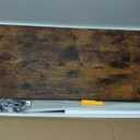 Wire Shelf Covers for Pantry, Premium Engineered Wood Shelf Covers for Wire Shelving, Wire Rack Covers for Closet, Laundry Room, Easy Assembly, Rustic Brown (5pcs, 32" W x 12" D), Patent Pending