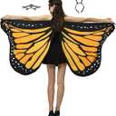 Adult Butterfly Wings for Women,Fairy Ladies Halloween Party Costume Accessory