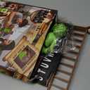 Fotorama Hankman Glow Magnetic Hangman Word Guessing Game, Glow in The Dark Travel Toy, Mystery Letter Games, Gifts for Kids Ages 6 and Up