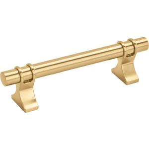 Amerock | Cabinet Pull | Champagne Bronze | 3-3/4 inch (96 mm) Center to Center | Davenport | 1 Pack | Drawer Pull | Drawer Handle | Cabinet Hardware