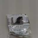 Vellure Door Draft Stopper for Bottom of Door - Premium Door Sweep for Bottom of Door/Weather Stripping Door Seal (Save Energy  installs Quickly and Easily) Door Strip (1, Black)