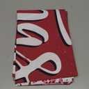 WOLADA Merry Christmas Photography Backdrop Red Glitter Background Snowflakes Pine Branches for Christmas Party Family Portrait Holiday Photoshoots Studio Props 7x5FT FW73