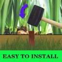 Garden Landscape Stakes 25 Pcs,10 Inch Lawn Edging Plastic Stakes for Outdoor Decorations,Edging & Terrace Board-Brown